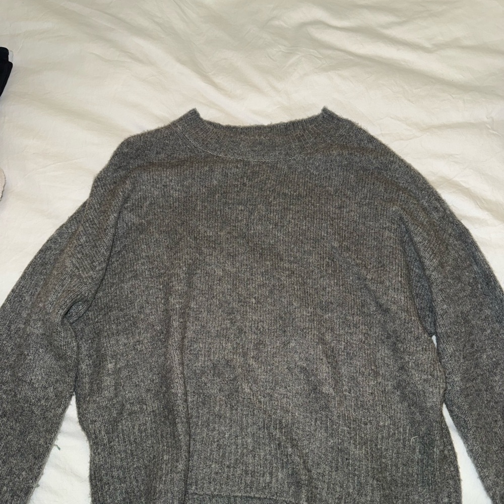 Zara Grey Knit Sweater